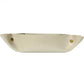 Faux leather folding matzah tray 9.5 x 9.5” Silver