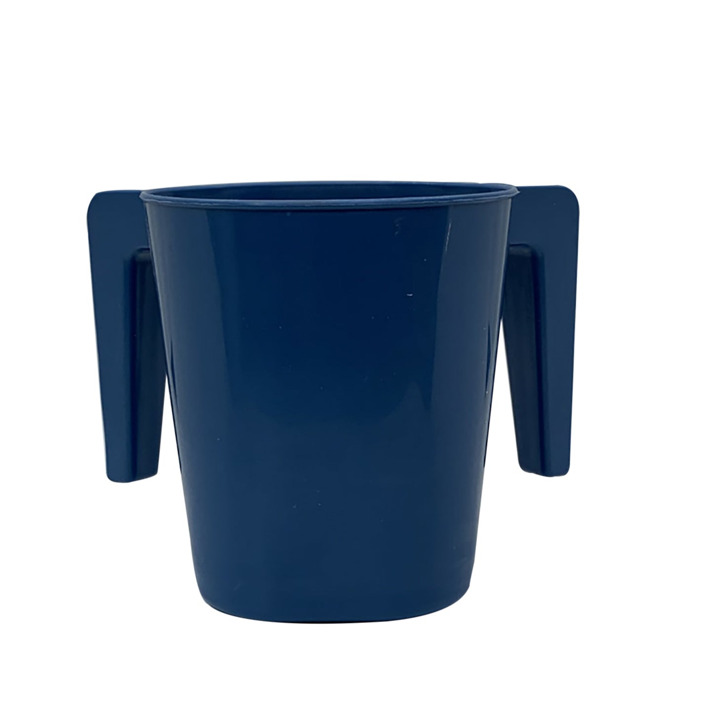 Wash Cup Plastic Blue  - 5"H