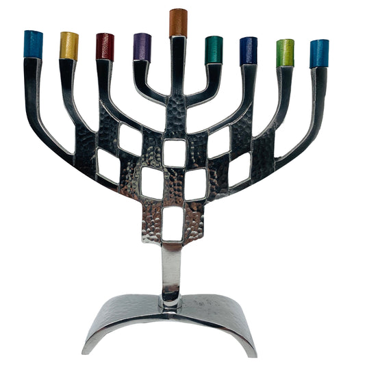 Basket Weave Menorah